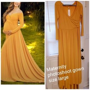 Maternity photoshoot dress